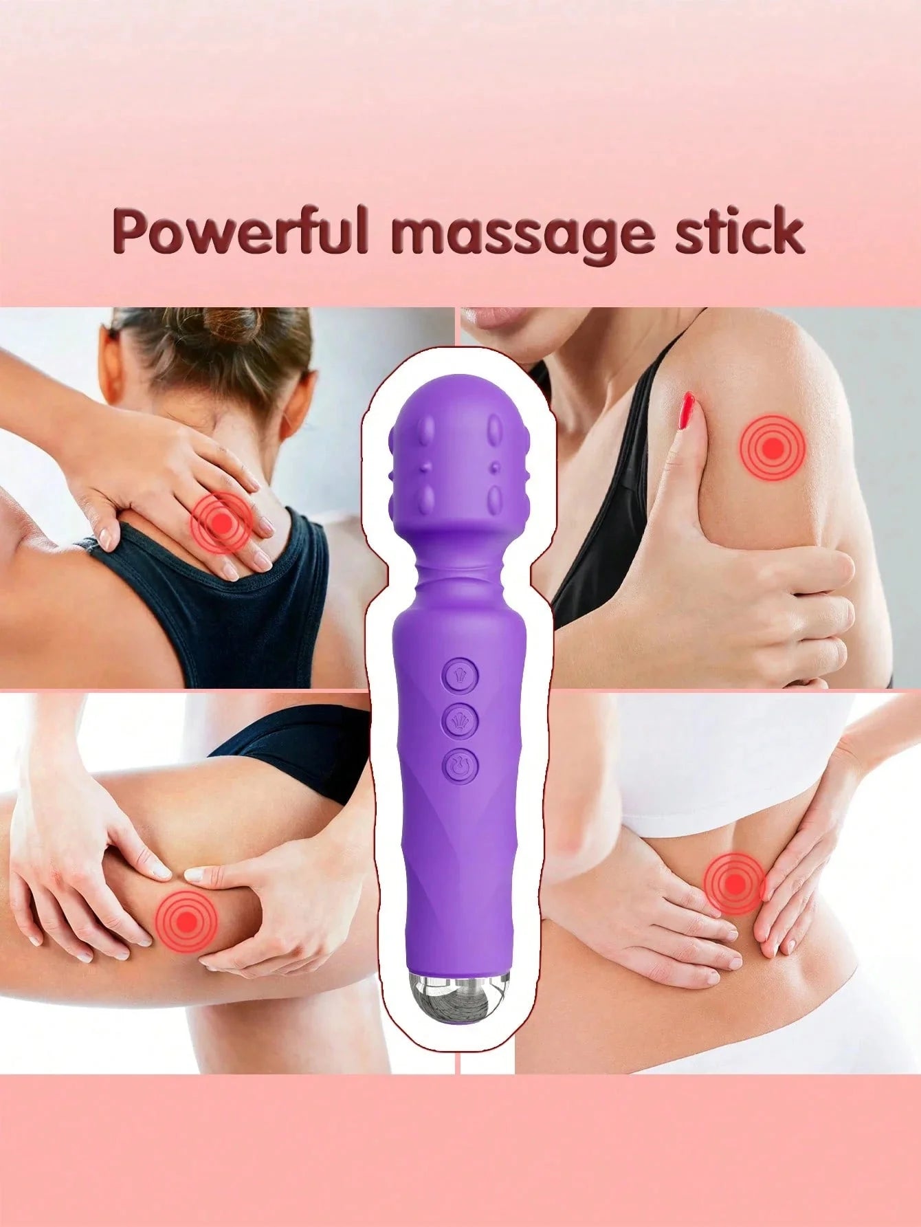 ๐ฅ2025 New VelvaVibe Wand, Strong Manual Back Massagers,Adult Sex Toys For Women Nighty