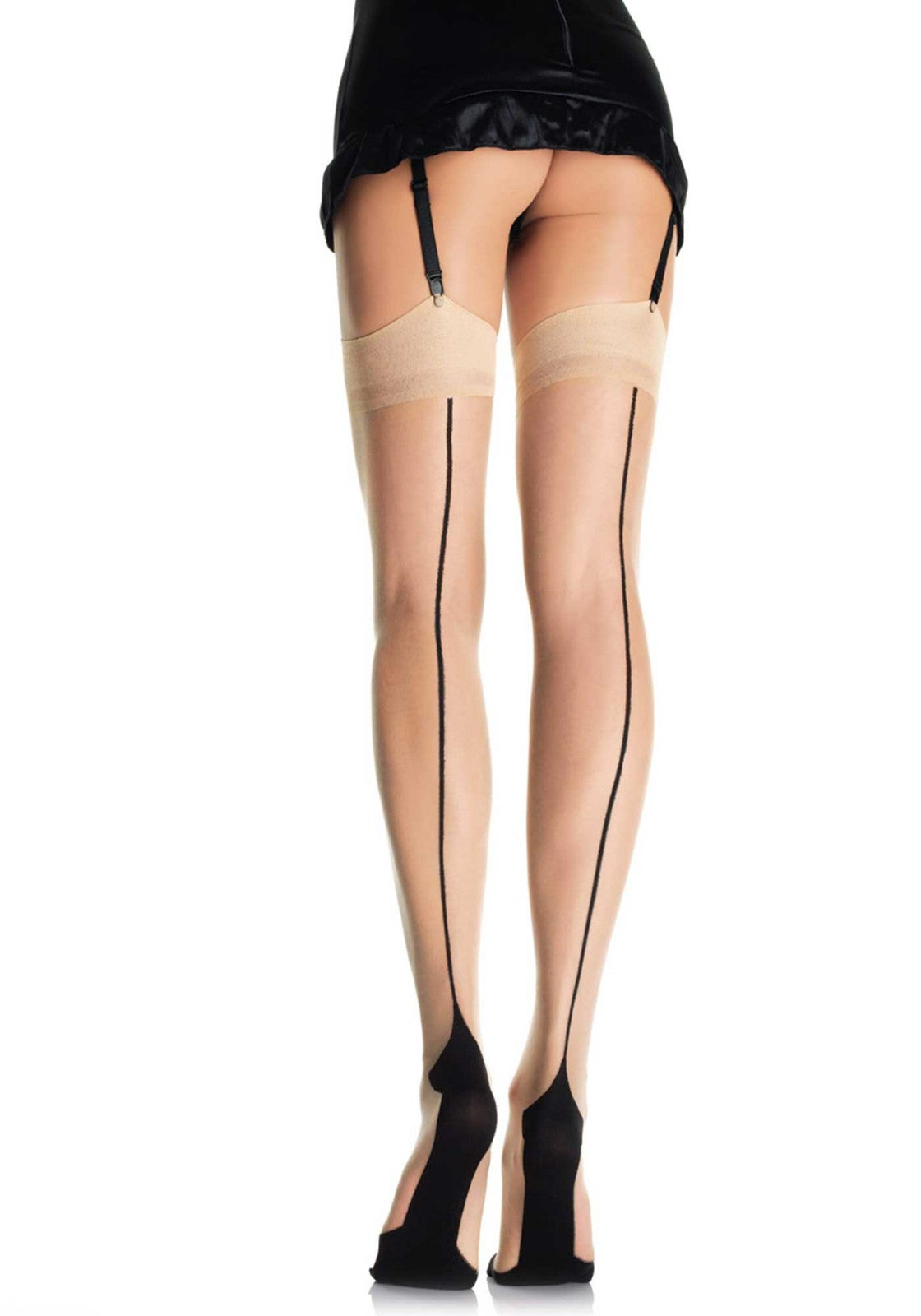 Lacy Bliss™ Elastane Cuban Foot Stockings Leg Avenue Hosiery