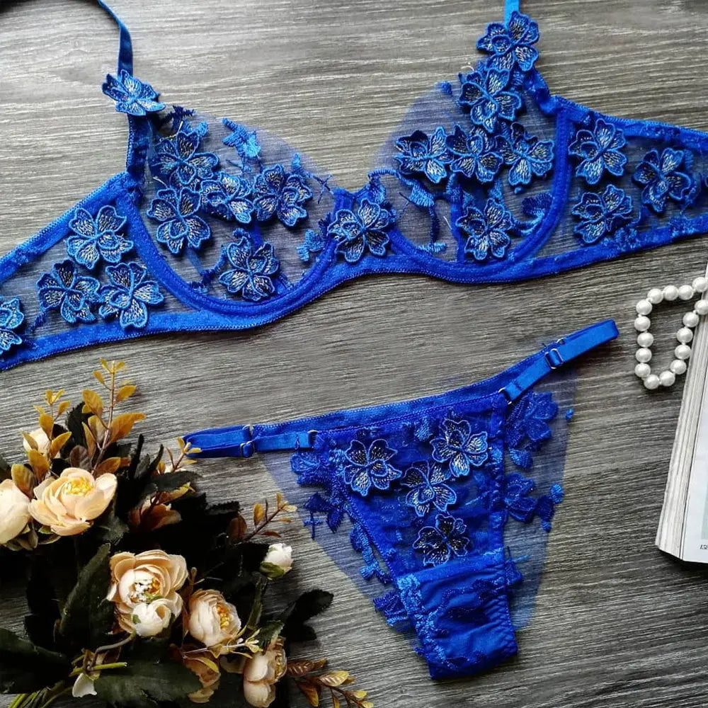 Soft Silken Kiss Bra Set Lacy Bliss0212 Lingerie & Intimates