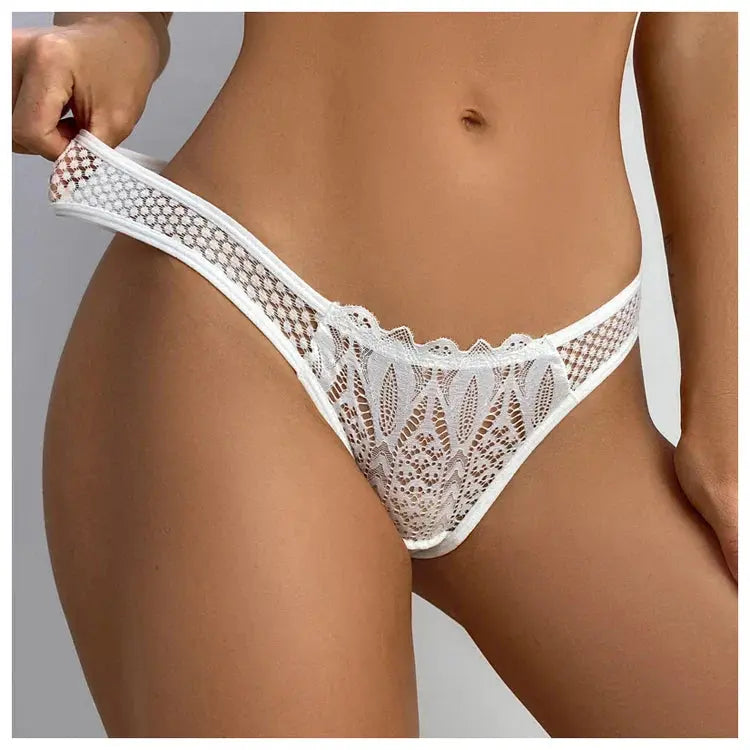 Reach Your Heart Panties Set Lacy Bliss Panties