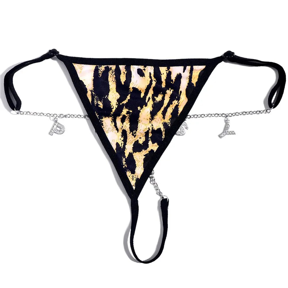 Lacy Bliss™ Naughty Whispers Lace Thong CARAQUET g-string