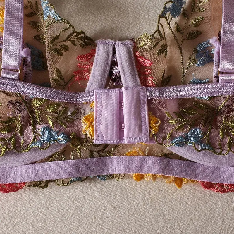 Lacy Bliss™ Model SL291 (8-Colors) ELLOLACE sexy lingerie set