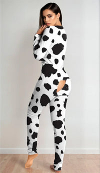 Black & White Leopard