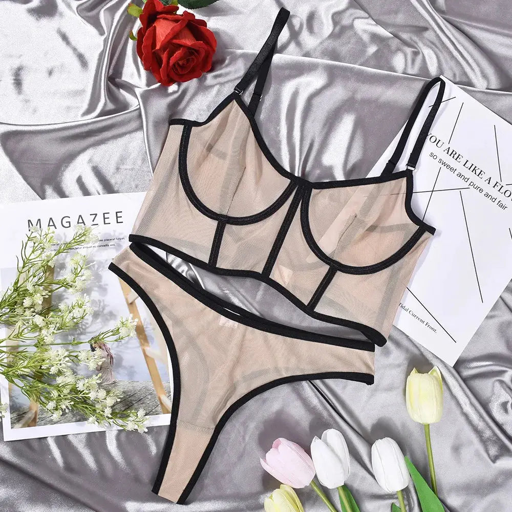 Shimmering Secrets Bra Set Lacy Bliss0212 Lingerie & Intimates