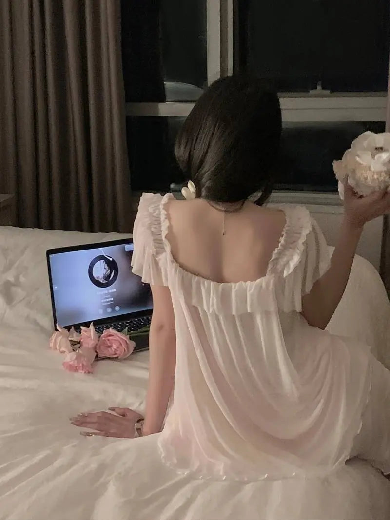 Doin' You A Favor Pajama Set Lacy Bliss0212 Sleeping Wear