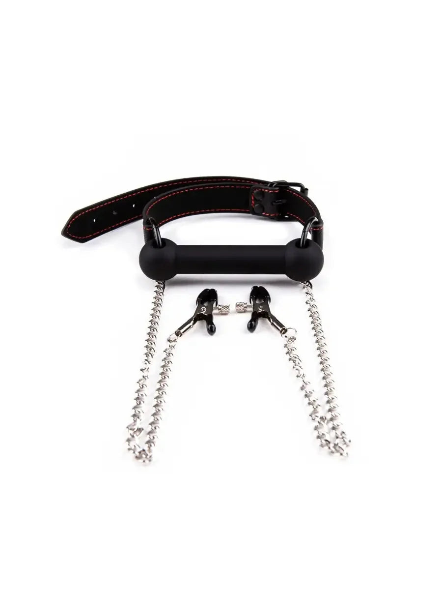 Snaffle Gag with Clamp Hemiras Accessories
