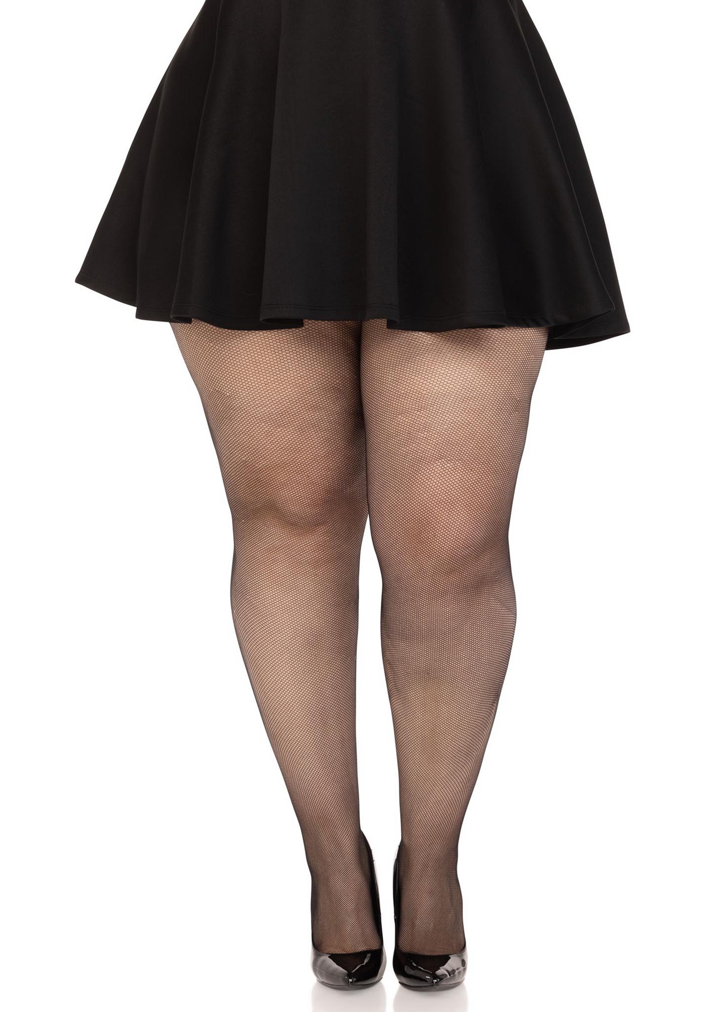 Lacy Bliss™ Plus Elastane Micro Net Tights Leg Avenue Hosiery