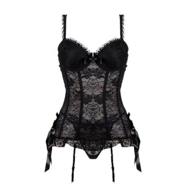 Lacy Bliss™ Josephine Lace Corset CINOON Lace Corset
