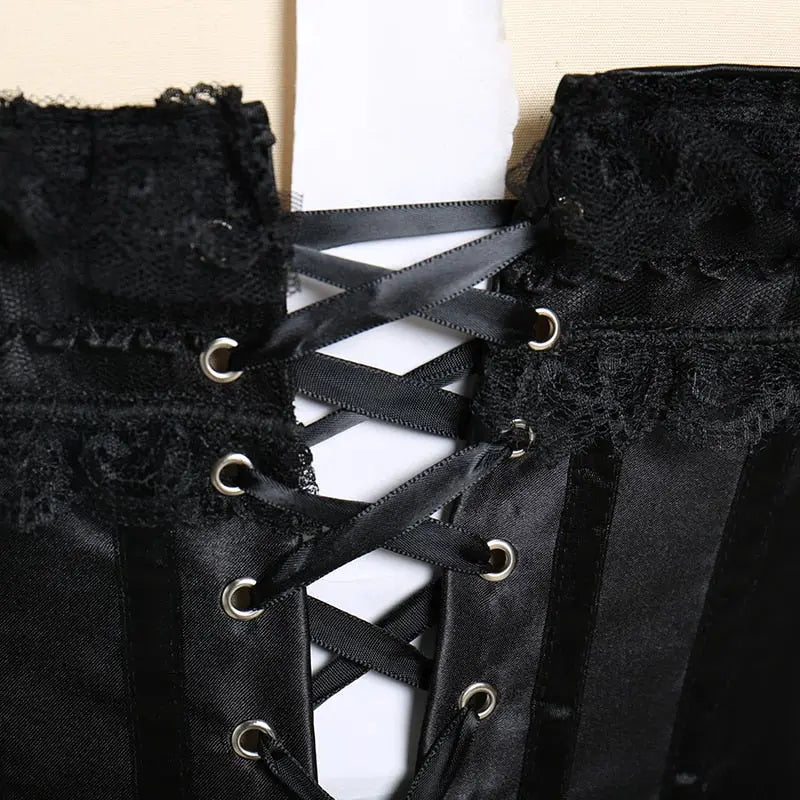 Lacy Bliss™ Model CT410 LORETTA LACE LINGERIE OVERBUST CORSET