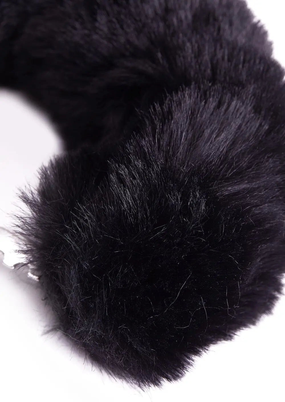 Lacy Bliss™ Plush Faux Fur Handcuffs Lavah Intimates