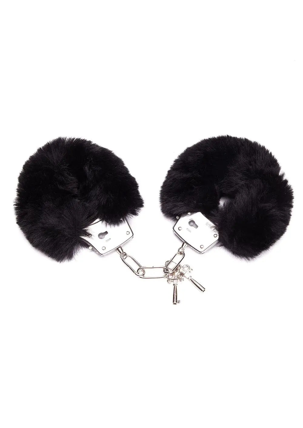 Lacy Bliss™ Plush Faux Fur Handcuffs Lavah Intimates