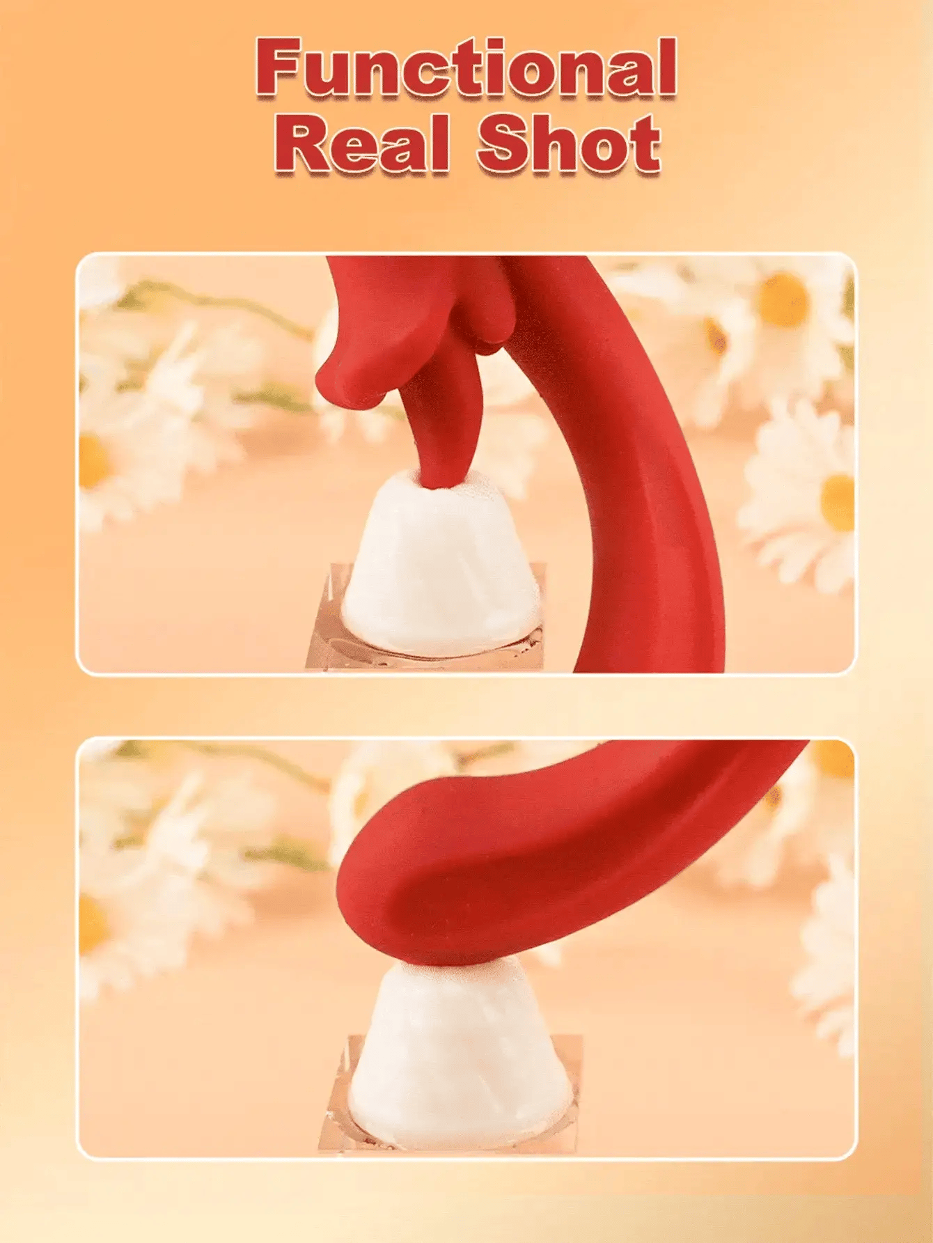 💥2025 New G-Fire Rabbit, Flexible G Spot Vibrator With 10 Licking And 10 Vibrating Modes,Tongue Licking Women Sex Toys,Nipple Toy Clitoral Stimulator Nighty