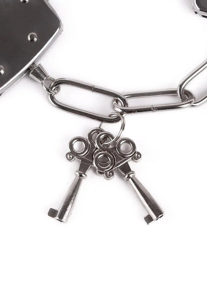 Lacy Bliss™ Plush Faux Fur Handcuffs Lavah Intimates