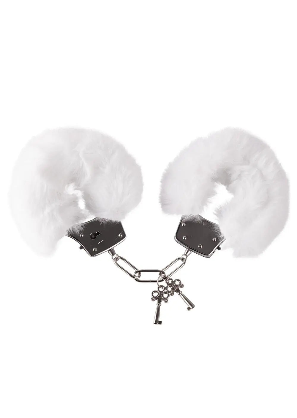 Lacy Bliss™ Plush Faux Fur Handcuffs Lavah Intimates