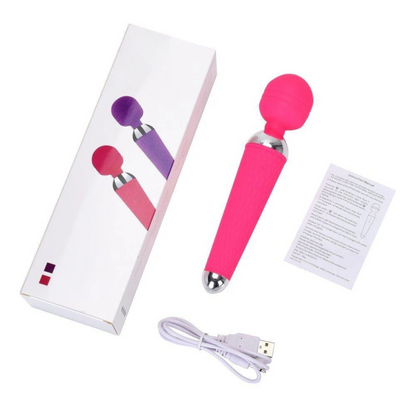 The Magic Vibe Wand Vibrator Lacy Bliss