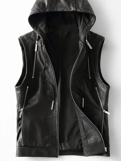 Leather Vest for Men Lacy0301