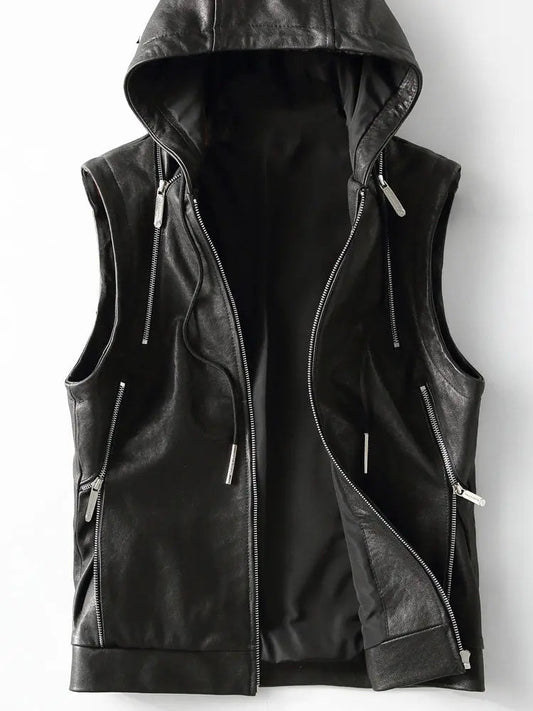 Leather Vest for Men Lacy0301