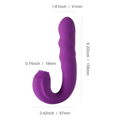 Krown - Licking Vibrator Lacy Bliss