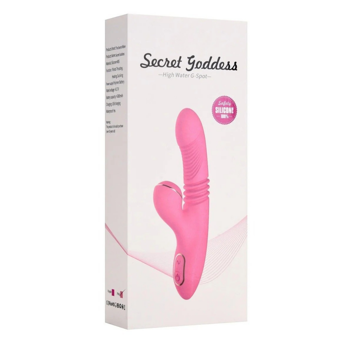 Secret Goddess Sucking Vibrator Lacy Bliss