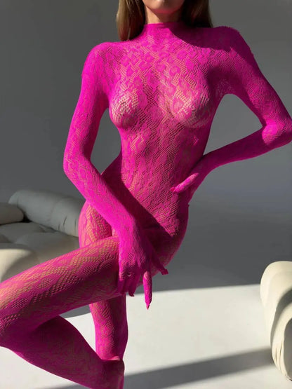 Lacy Bliss™ Venus Transparent Bodysuit Lacy Bliss