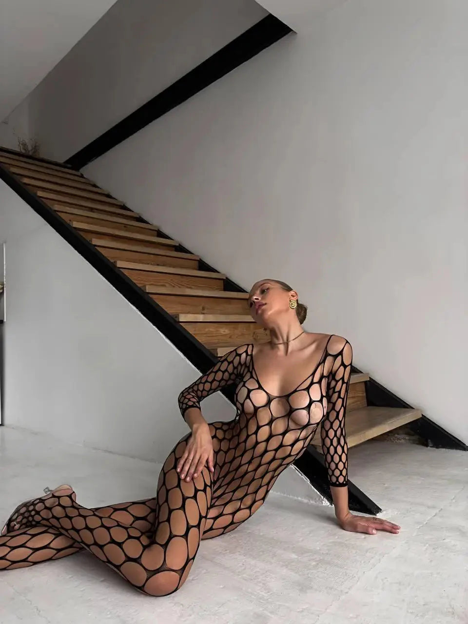 Lacy Bliss™ Elara Bodystocking Lacy Bliss