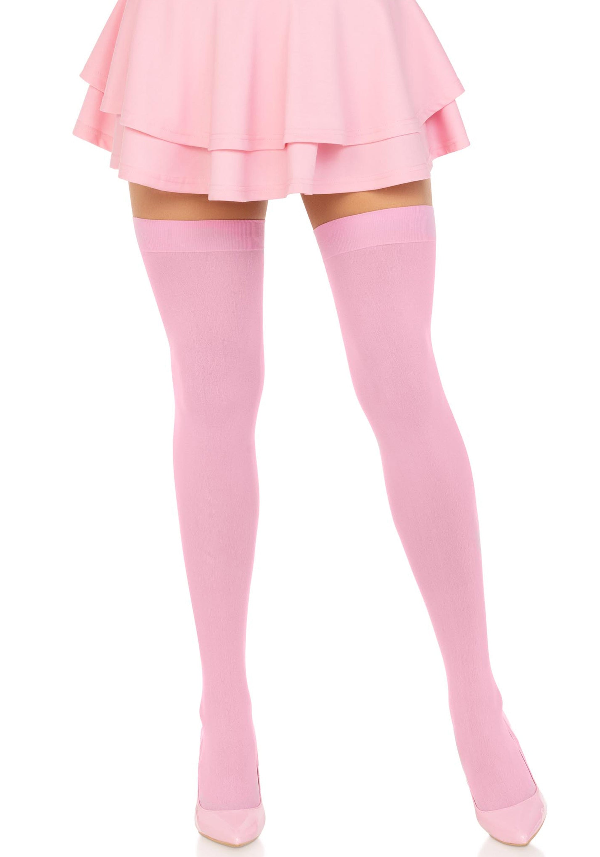 Lacy Bliss™ Nylon Thigh Highs Leg Avenue Hosiery