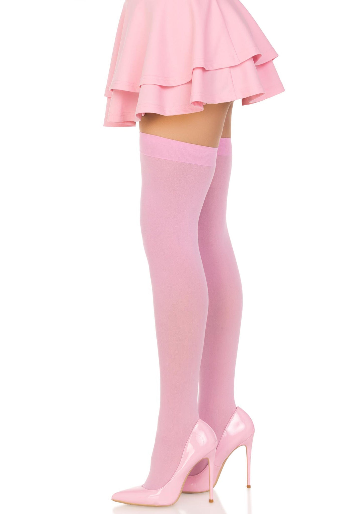 Lacy Bliss™ Nylon Thigh Highs Leg Avenue Hosiery