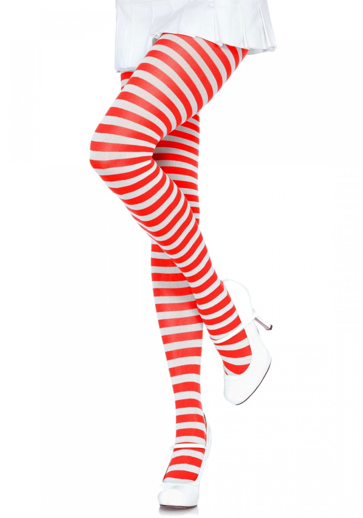 Lacy Bliss™ Nylon Striped Pantyhose Leg Avenue Hosiery