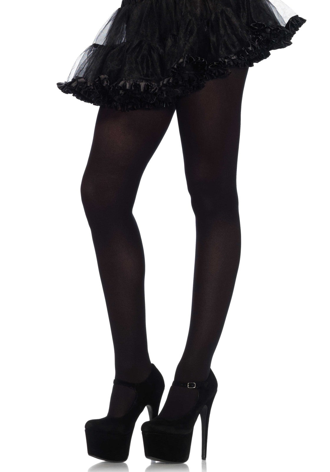 Lacy Bliss™ Nylon Opaque Pantyhose Leg Avenue Hosiery