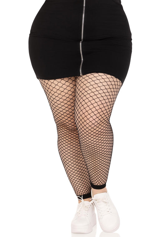 Lacy Bliss™ Industrial Net Footless Tights One Size (80 - 190lbs)ze Leg Avenue Hosiery
