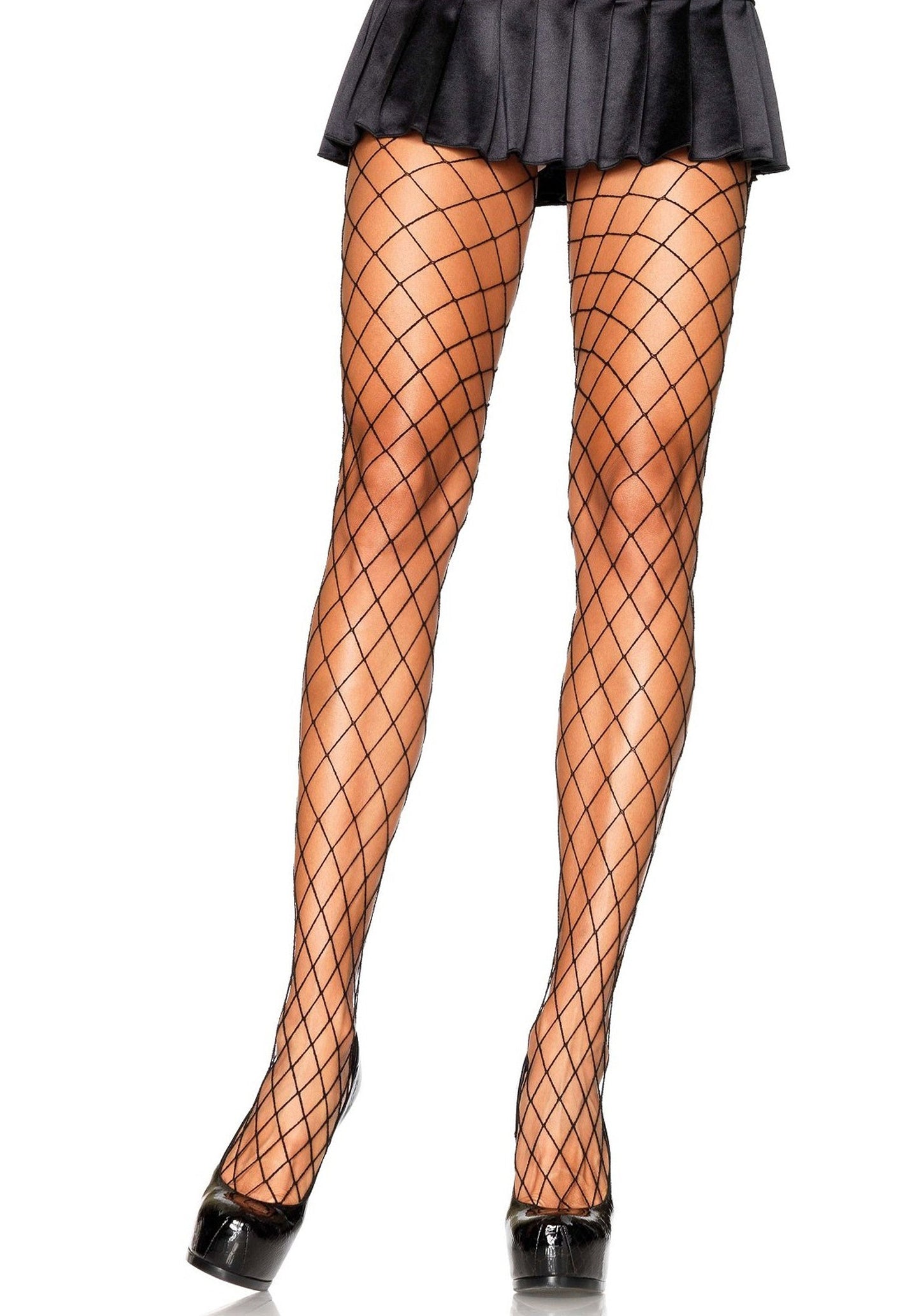 Lacy Bliss™ Elastane Diamond Fishnet Pantyhose Leg Avenue Hosiery