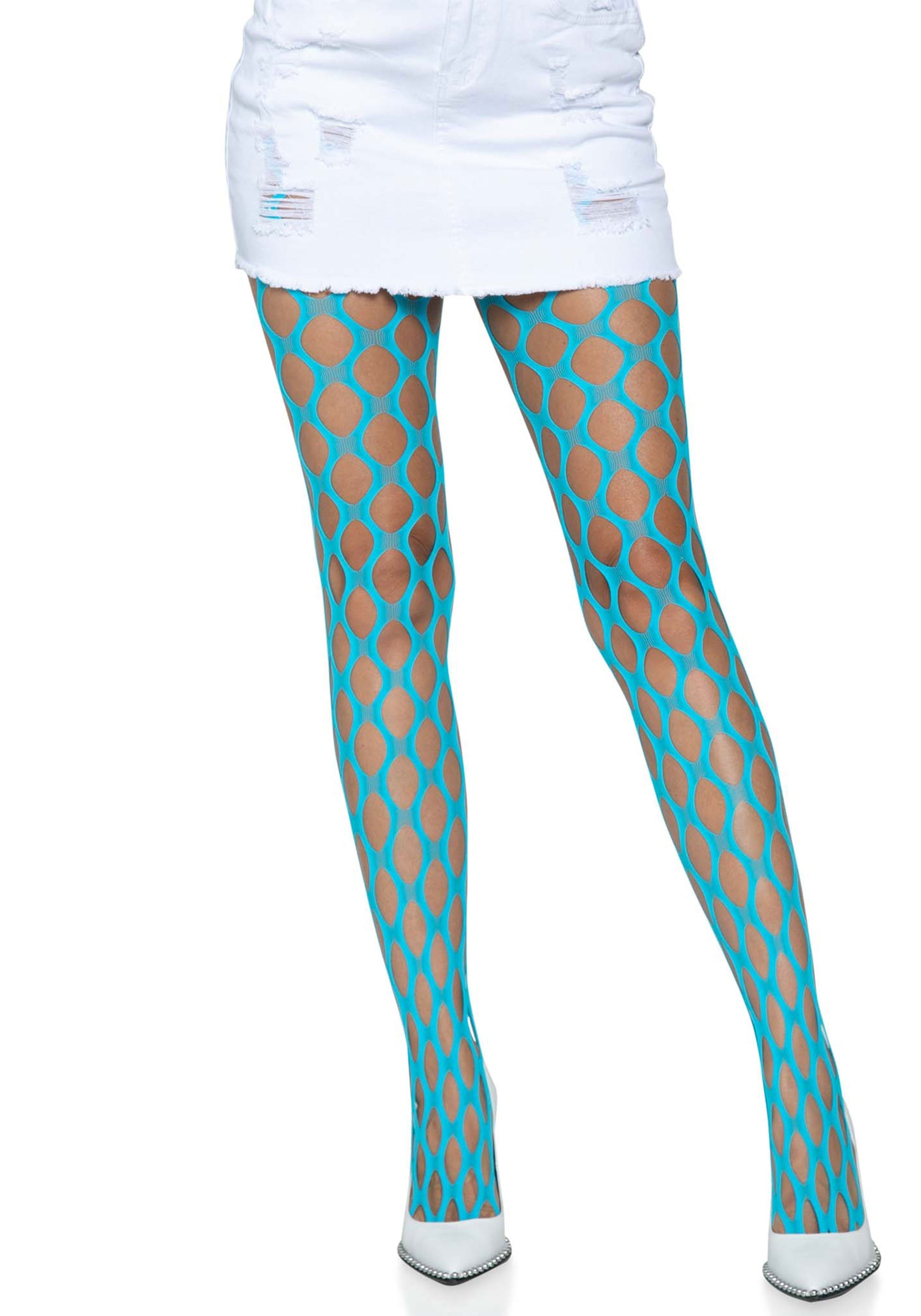 Lacy Bliss™ Jumbo Pothole Net Pantyhose Leg Avenue Hosiery