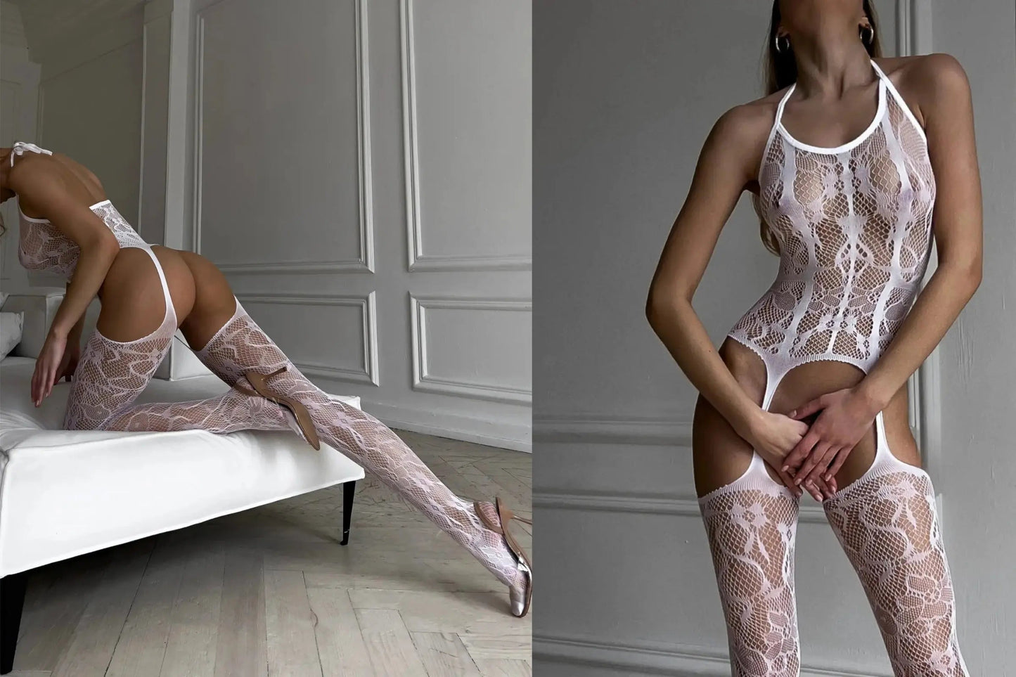 Serena Bodystock Lacy Bliss