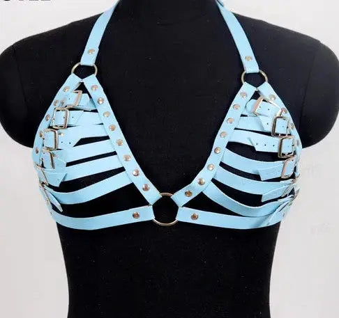 Leather Harness Bra Lacy0301 Other