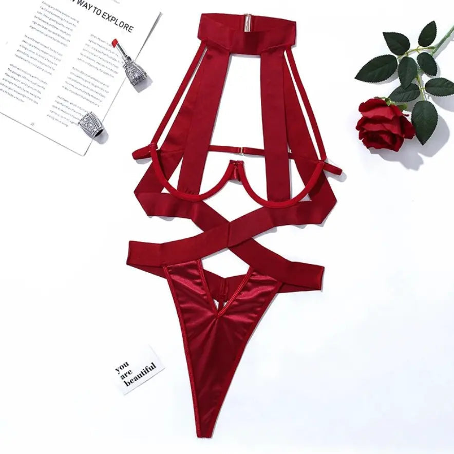 LaycyNighty™ Chloe's Sexy Bodysuit Lacy Bliss0312 Bodysuit