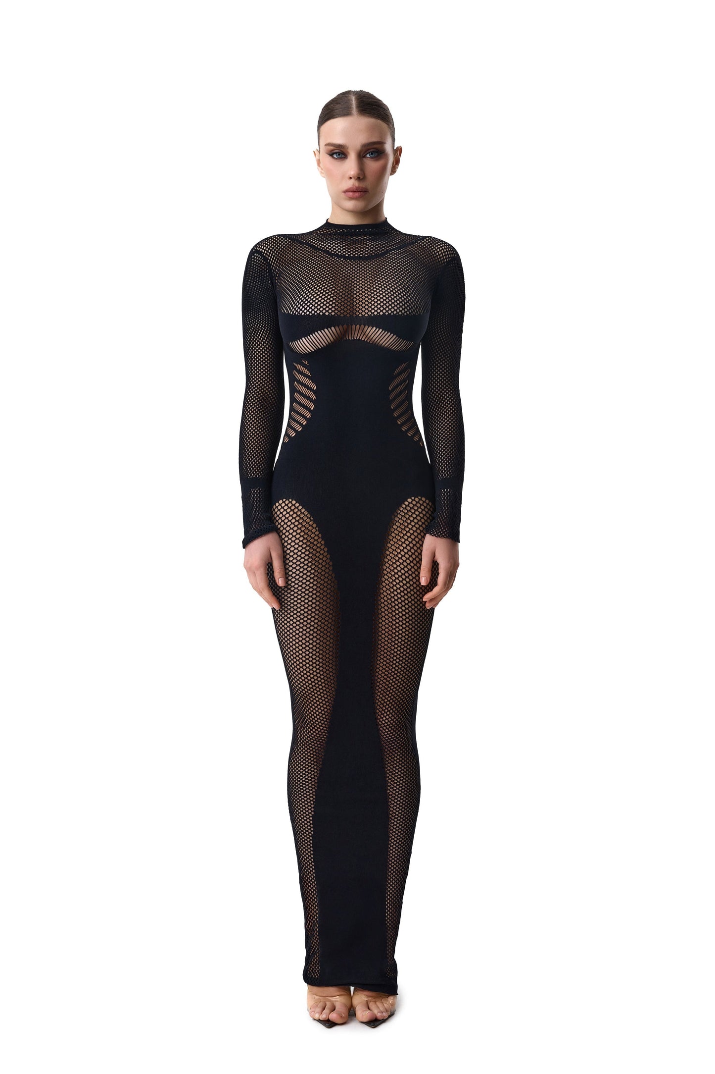 Lacy Bliss™ Dress Mesh Black Lacy Bliss dress