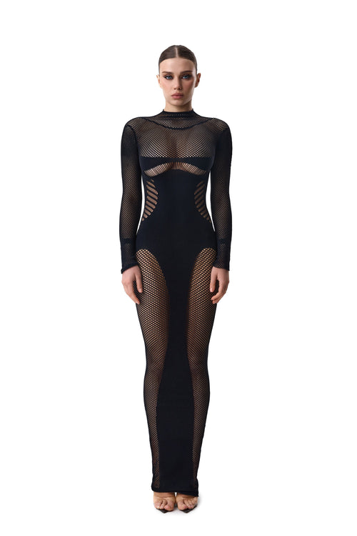Lacy Bliss™ Dress Mesh Black Lacy Bliss dress