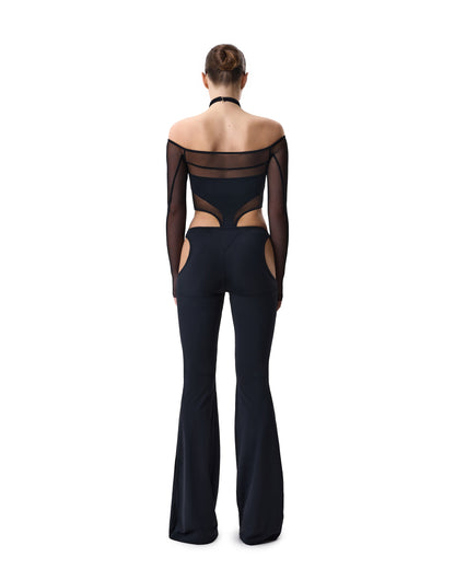 Lacy Bliss™ Pants Microfibre Black Lacy Bliss pants