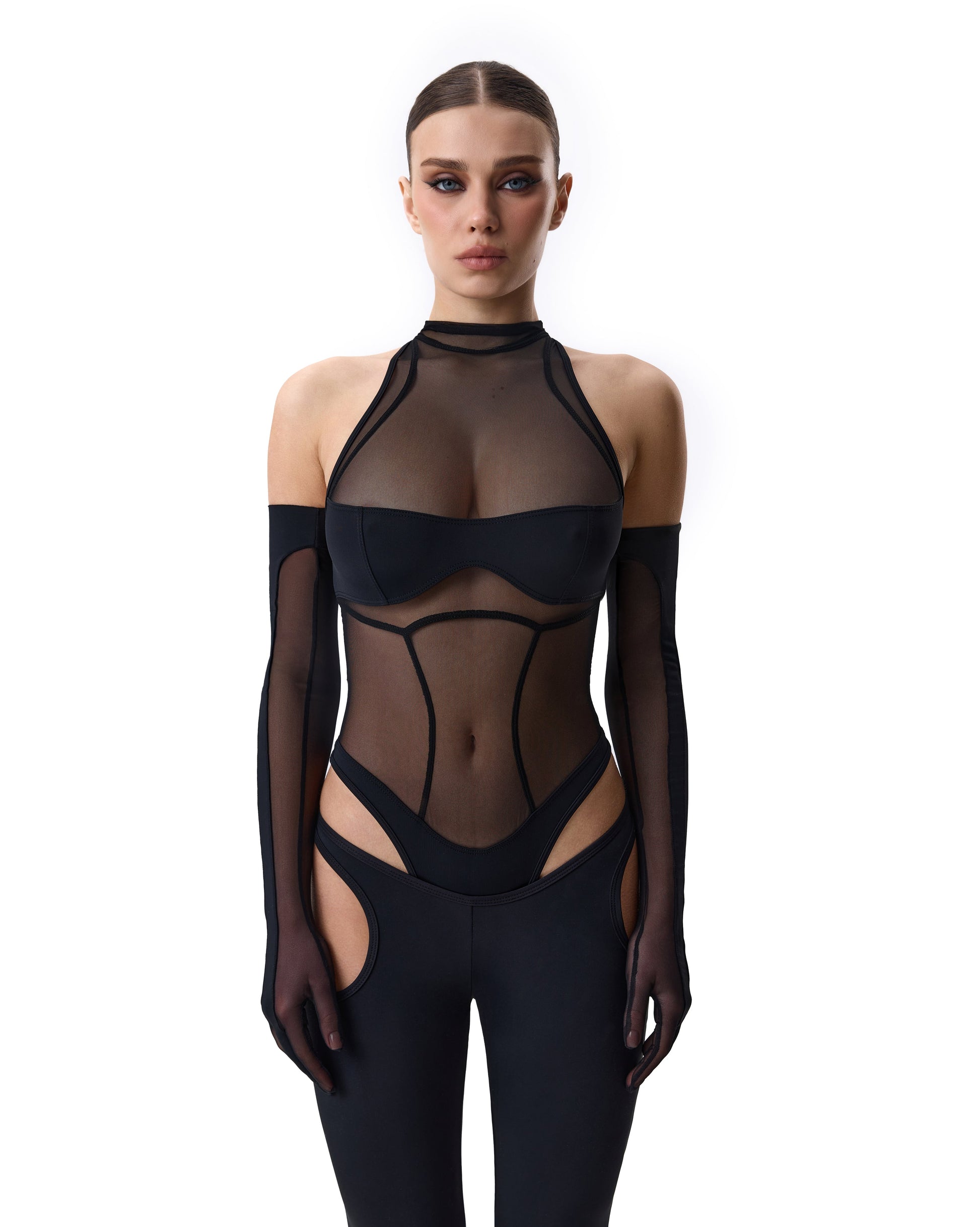 Lacy Bliss™ Suit Combo Black Lacy Bliss suit