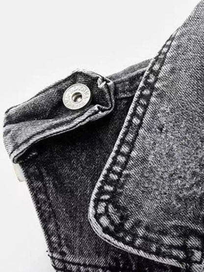 Denim Waistcoat Lacy0301 Home
