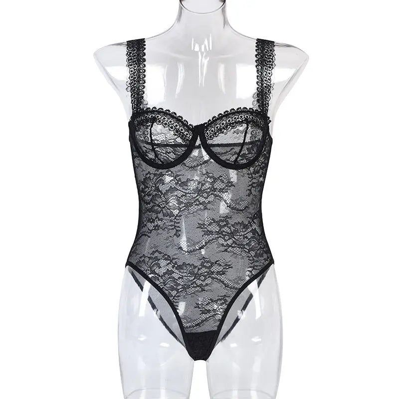 Magic Talks Teddies Lacy Bliss Lingerie & Intimates
