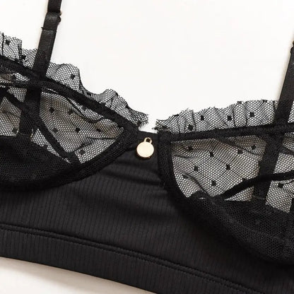 Broken Connection Bra Set Lacy Bliss Lingerie & Intimates