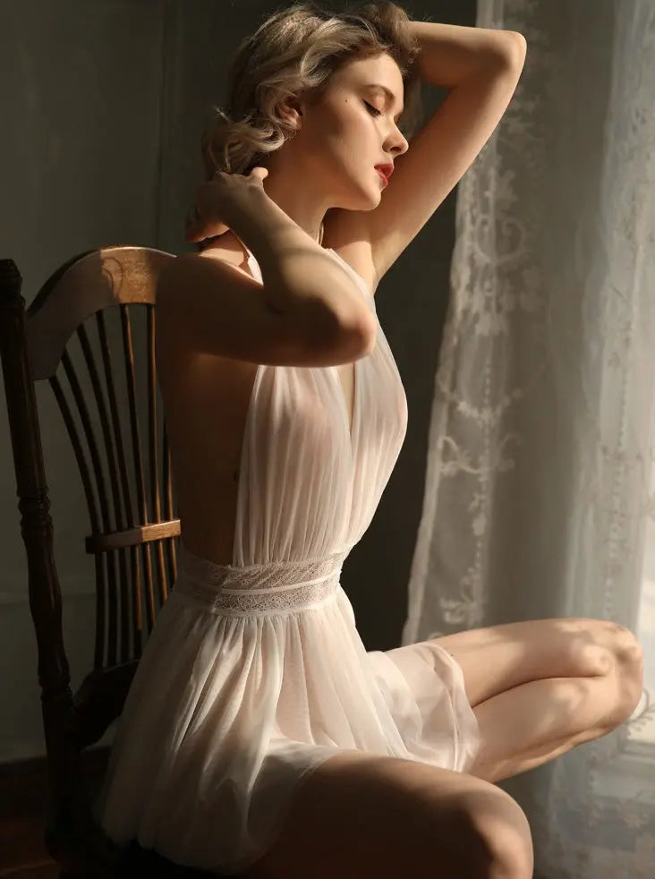 Stolen Moments Nightdress Lacy Bliss Sleeping Wear