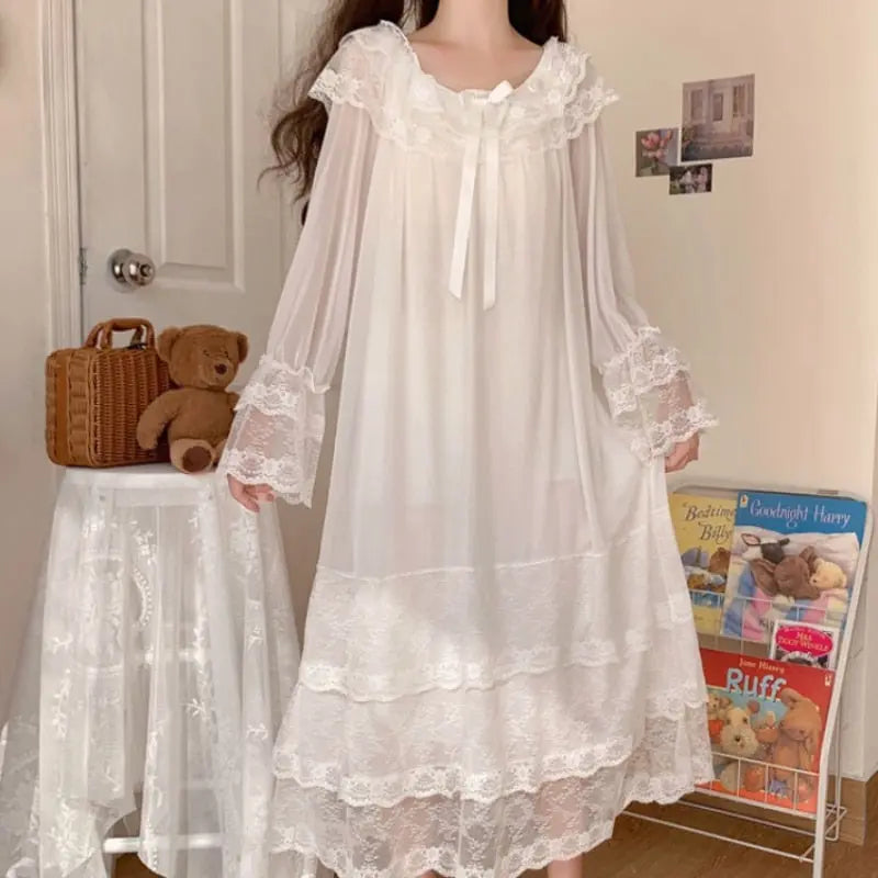 Shooting Star In Your Eyes Nightdress Lacy Bliss Sleeping Wear