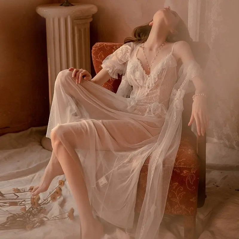 Paint My Love Nightdress Lacy Bliss Sleeping Wear