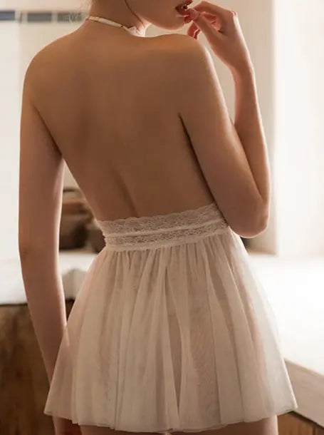 Behind Closed Door Nightdress Lacy Bliss Sleeping Wear