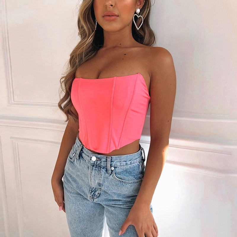 My New Addiction Crop Top Lacy Bliss Crop Top