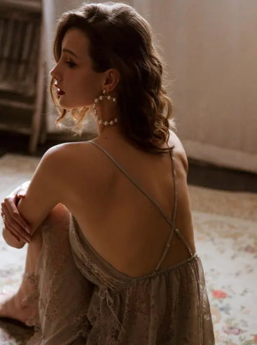 Meant For Me Nightdress Lacy Bliss Sleeping Wear