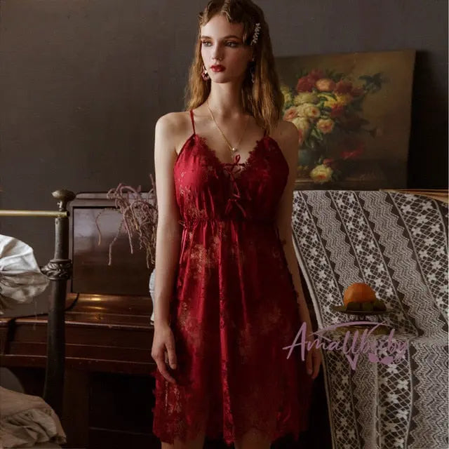 Meant For Me Nightdress Lacy Bliss Sleeping Wear