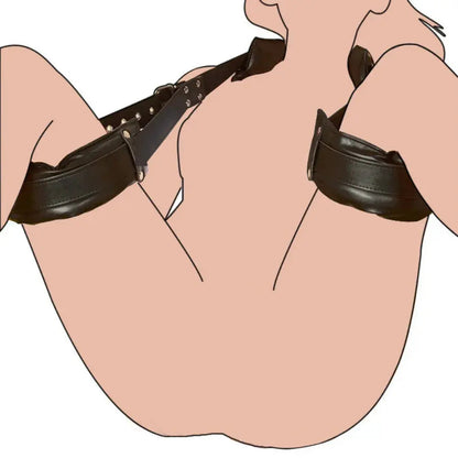 Lacy Bliss™ Padded Neck to Wrist and Thighs Straps Lavah Intimates